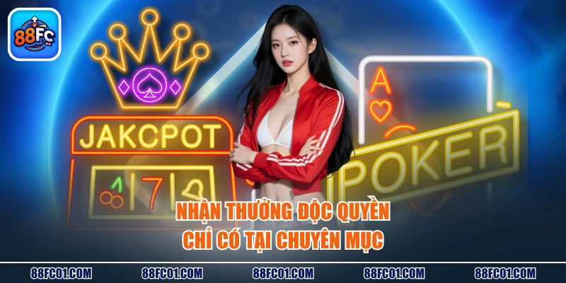 Nhận thưởng độc quyền chỉ có tại chuyên mục